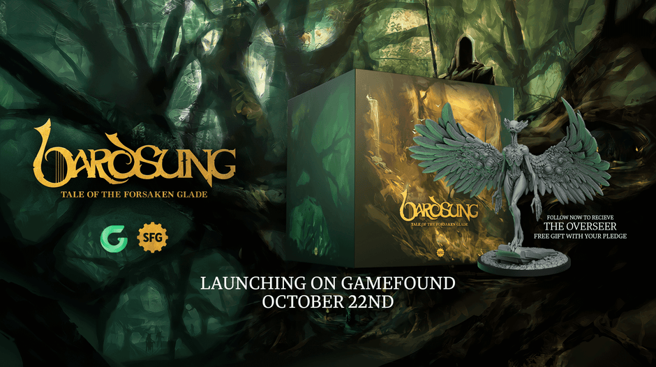 Bardsung Forsaken Glade Launches Oct 22nd on Gamefound! - Steamforged Games