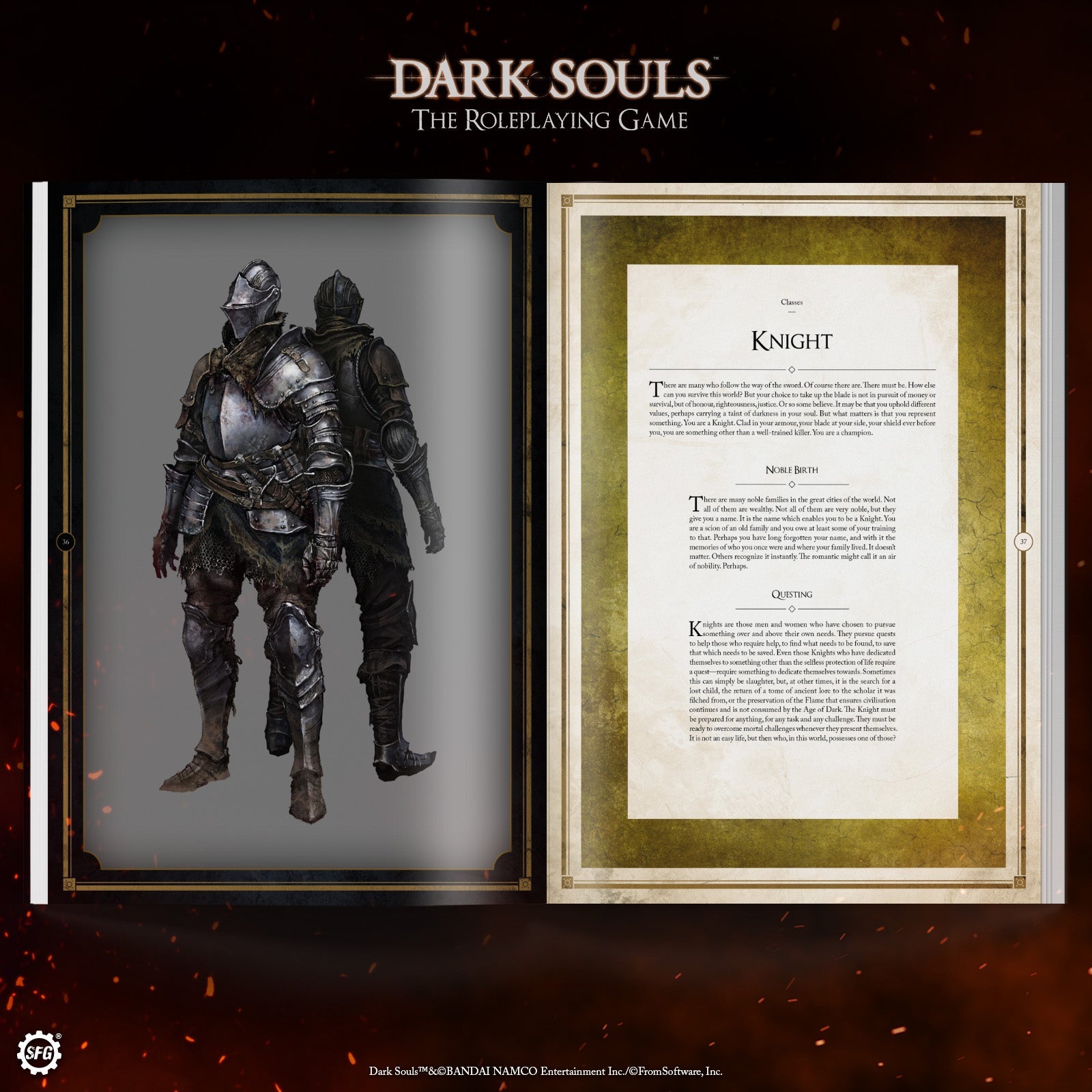 Dark Souls: The Roleplaying Game | Character Creation | Steamforged