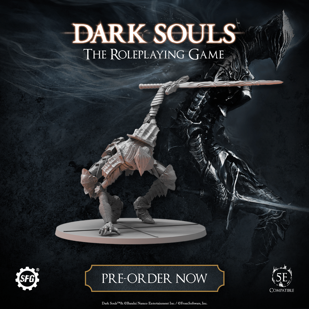 Dark Souls The Role Playing Game: Unkindled Heroes Pack 2 Miniaturas y cartas de estadísticas Dark Souls The Role Playing Game: Unkindled Heroes Pack 2 Miniaturas y cartas de estadísticas