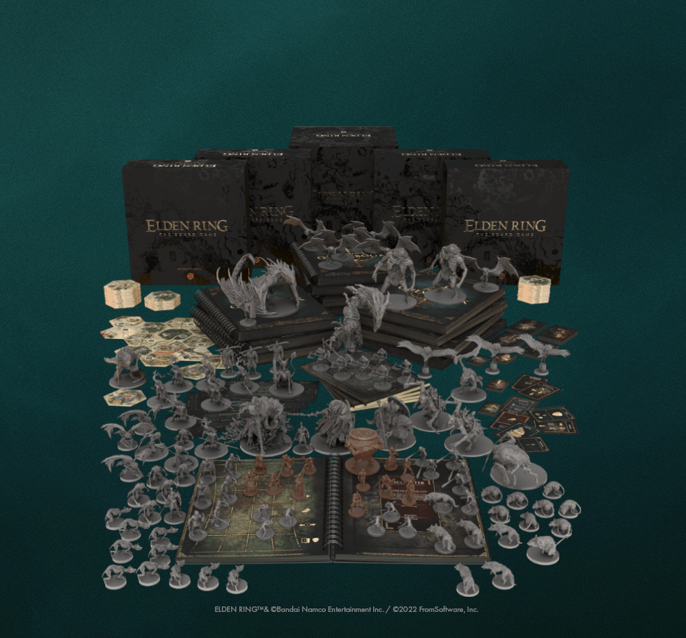 Pledge Level Details Revealed | ELDEN RING: The Board Game Kickstarter Pledge Level Details Revealed | ELDEN RING: The Board Game Kickstarter