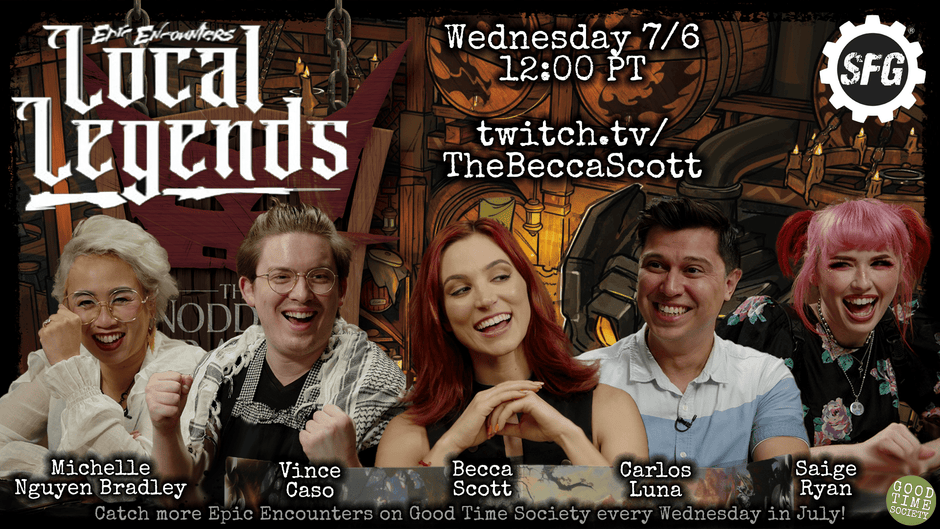 Need GM Inspiration? Watch Good Time Society Play Epic Encounters! - Steamforged Games