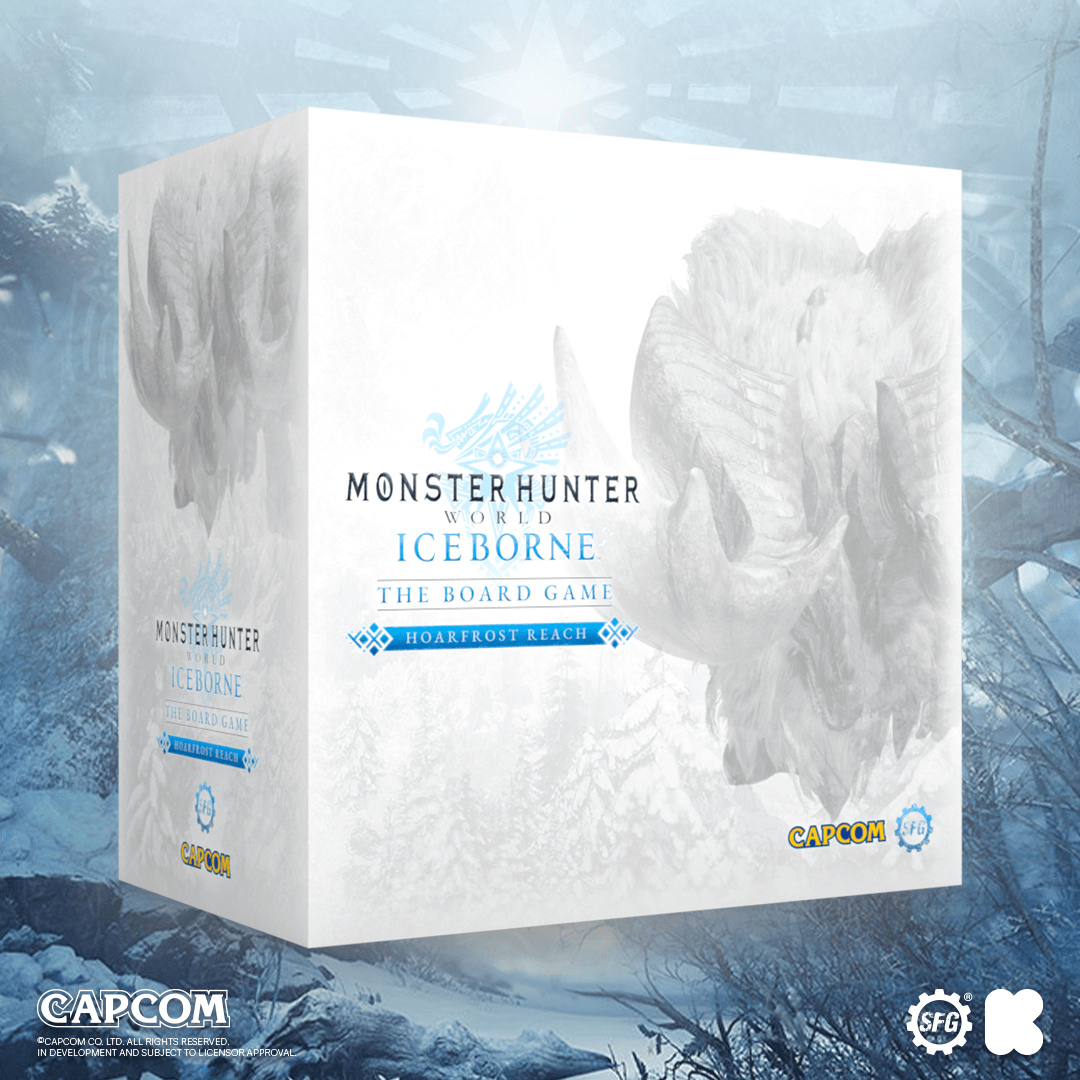 Monster Hunter World Iceborne: The Board Game Launching May 18 on Kickstarter - Steamforged Games