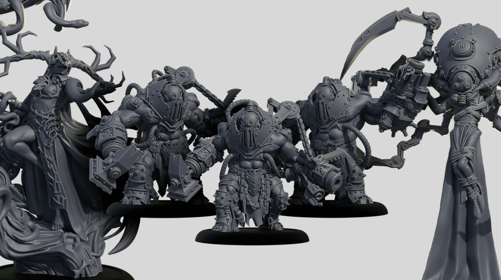 Thexus pulls the strings in September's Warmachine 3D