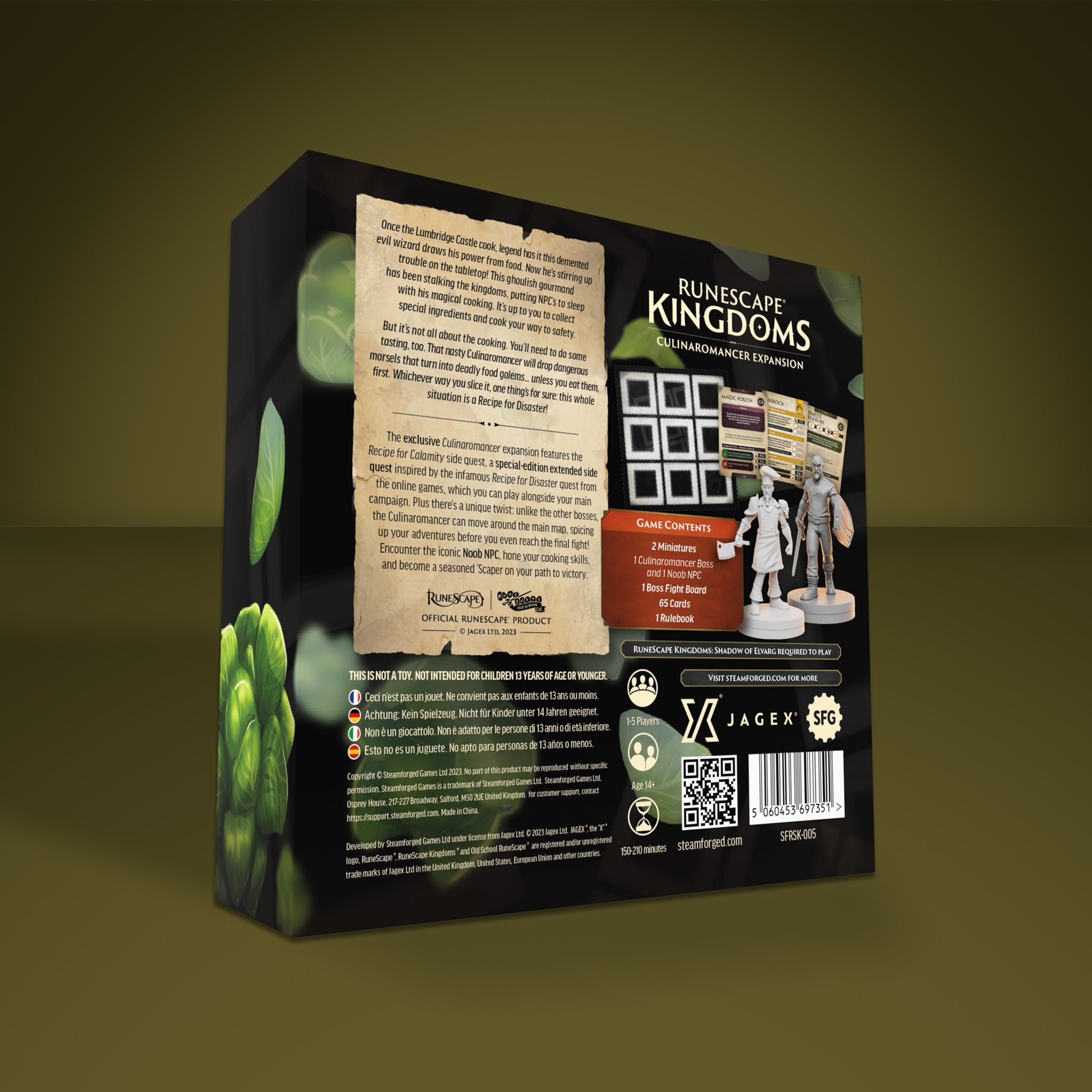 RuneScape Kingdoms: Culinaromancer Expansion (SFG Exclusive!) - Steamforged Games