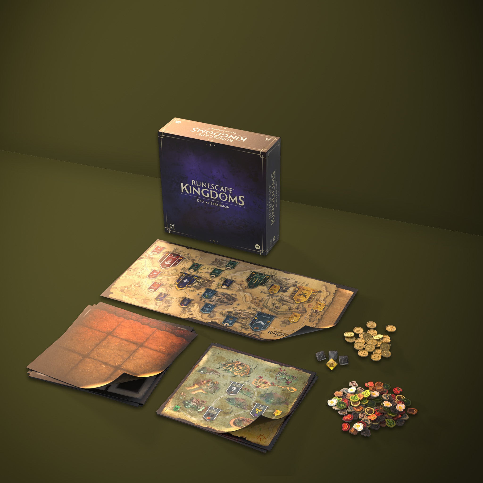 RuneScape Kingdoms: Deluxe Expansion (SFG Exclusive!) - Steamforged Games