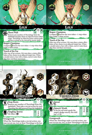 Godtear Shaper Cards Lily Print - Friendly (PDF) - Steamforged Games