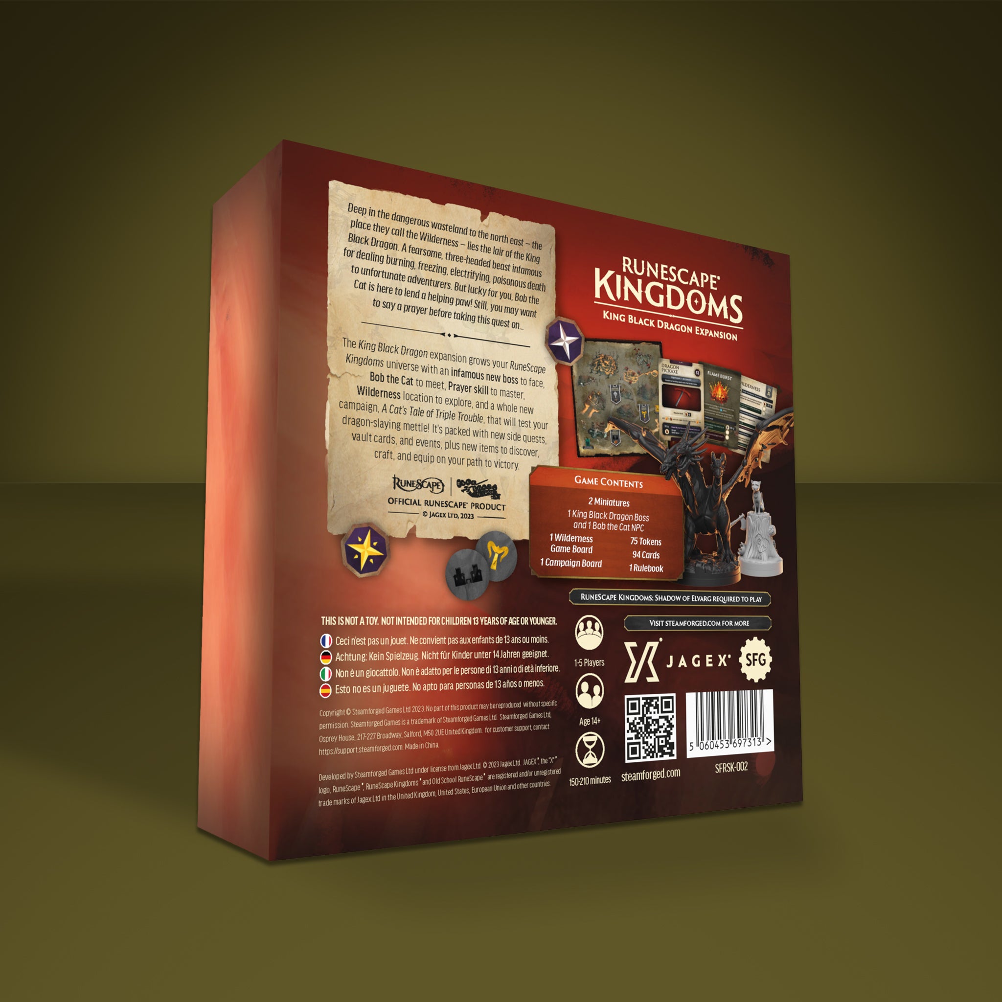 RuneScape Kingdoms: King Black Dragon Expansion - Steamforged Games