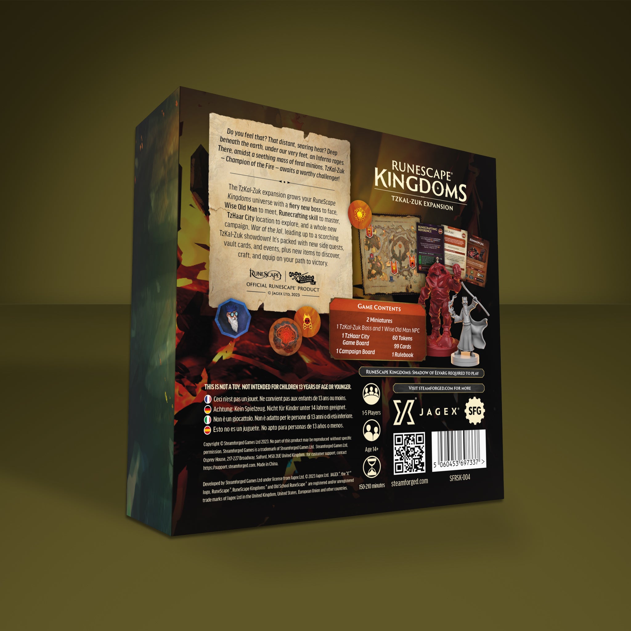 RuneScape Kingdoms: TzKal - Zuk Expansion (SFG Exclusive!) - Steamforged Games