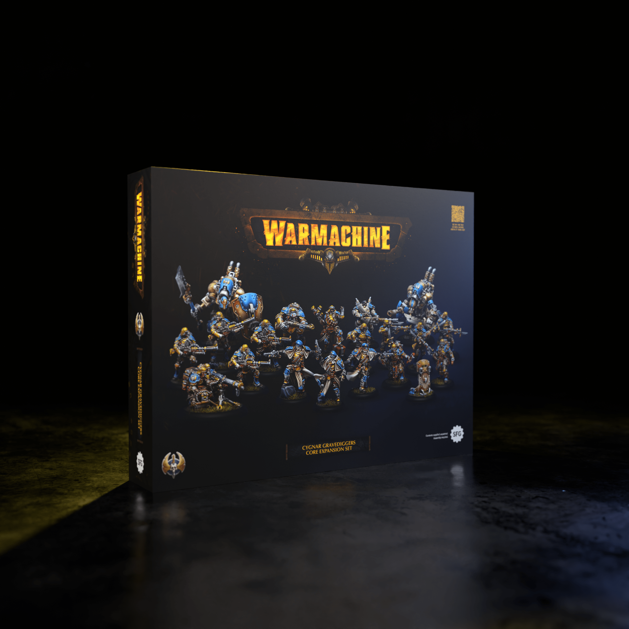 Warmachine: Cygnar Gravediggers Core Expansion - Steamforged Games