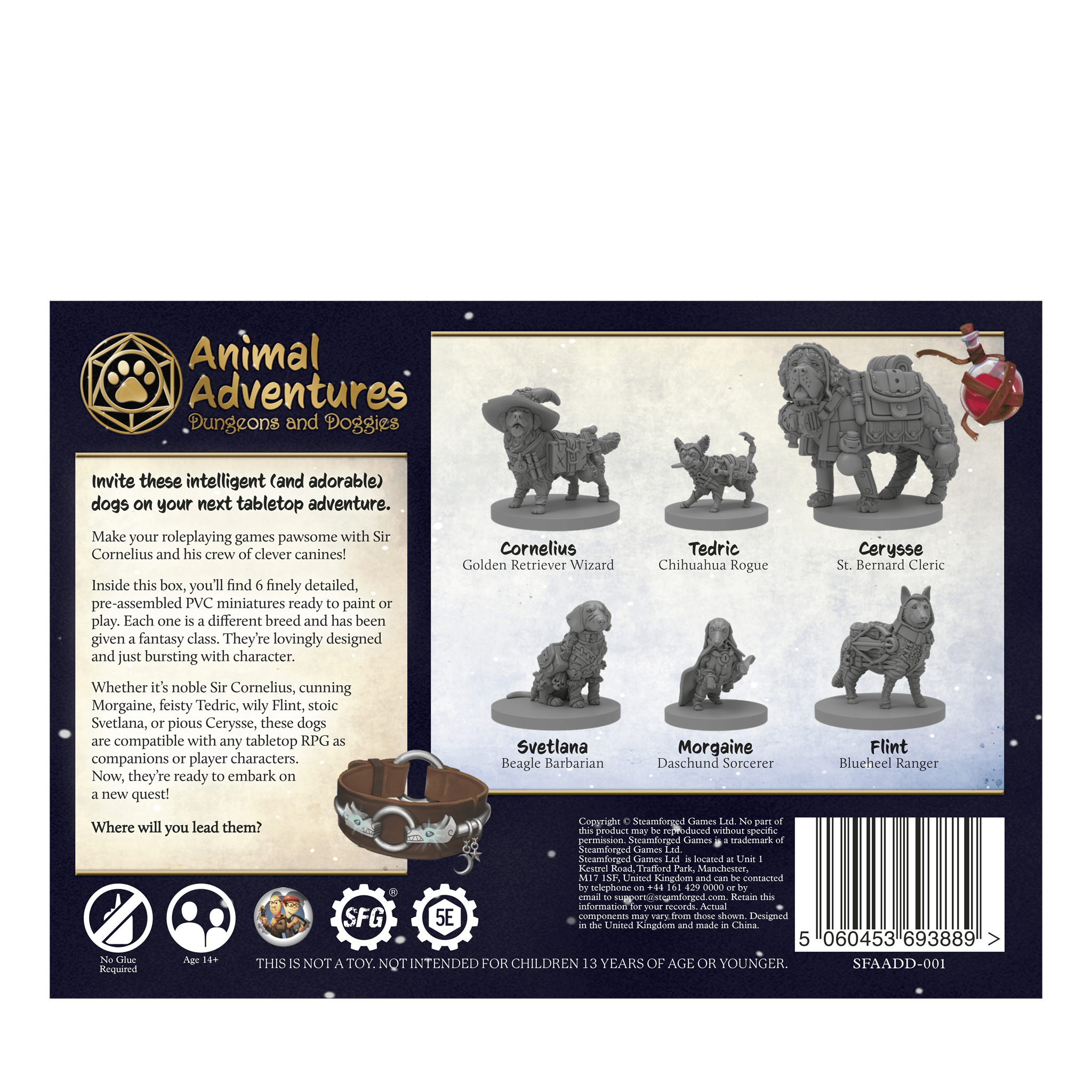 Animal Adventures: Dungeons and Doggies - Volume 1 - Steamforged Games