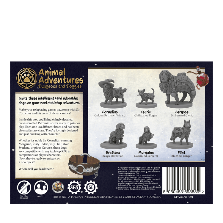 Animal Adventures: Dungeons and Doggies - Volume 1 - Steamforged Games