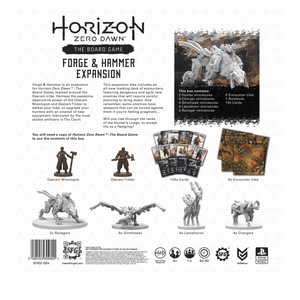Horizon Zero Dawn Board Game - The Forge and Hammer Expansion - Steamforged Games