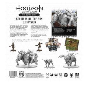 Horizon Zero Dawn Board Game - The Soldiers of the Sun Expansion - Steamforged Games