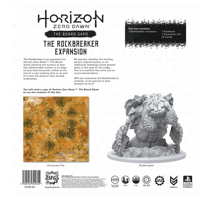 Horizon Zero Dawn Board Game - Rockbreaker Expansion