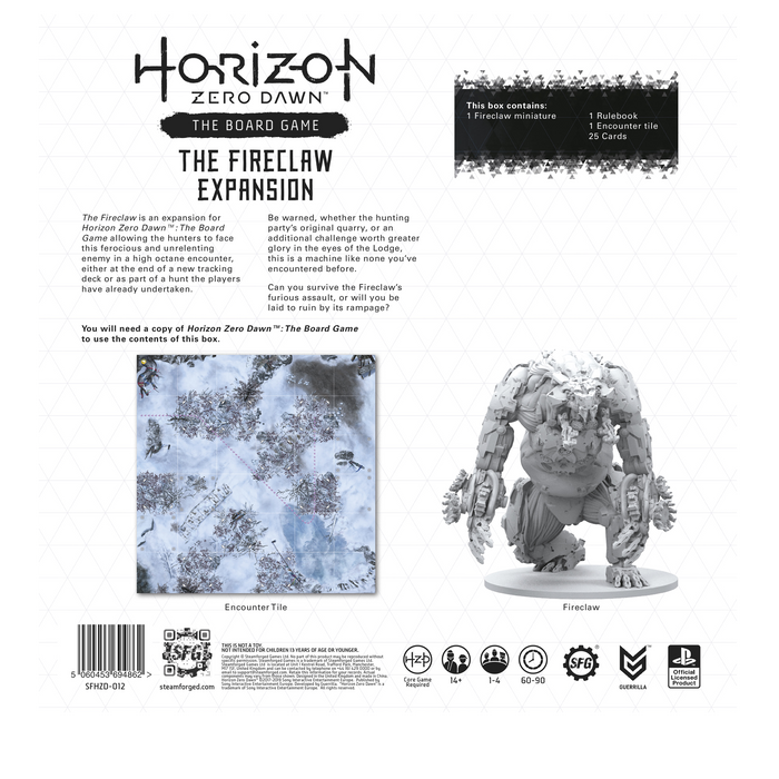 Horizon Zero Dawn Board Game - Fireclaw Expansion