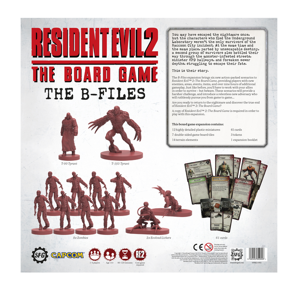 T-00 Tyrant  Resident Evil 2: The Board Game – Steamforged Games
