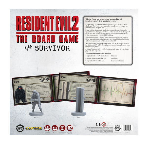 Resident Evil™ 2: The Board Game – Steamforged Games