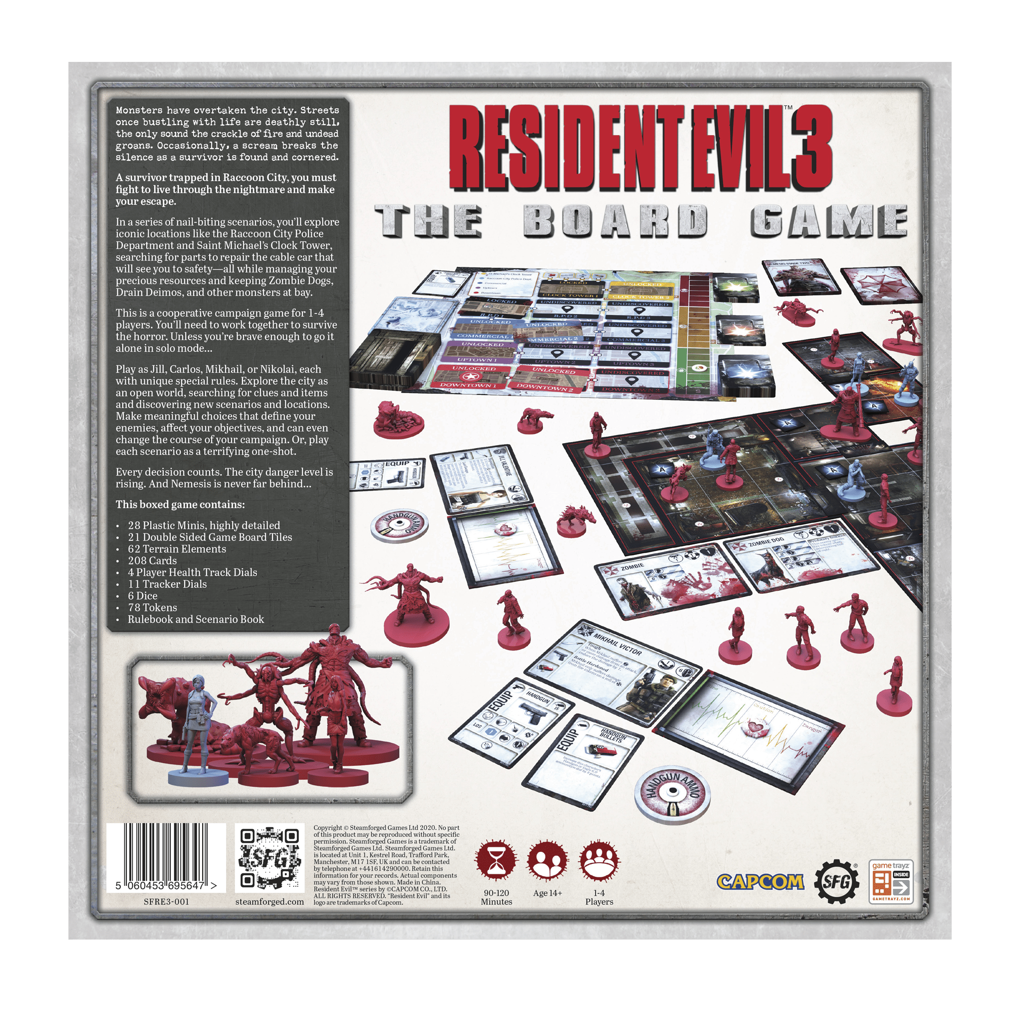 Resident Evil 3: The Board Game - Steamforged Games