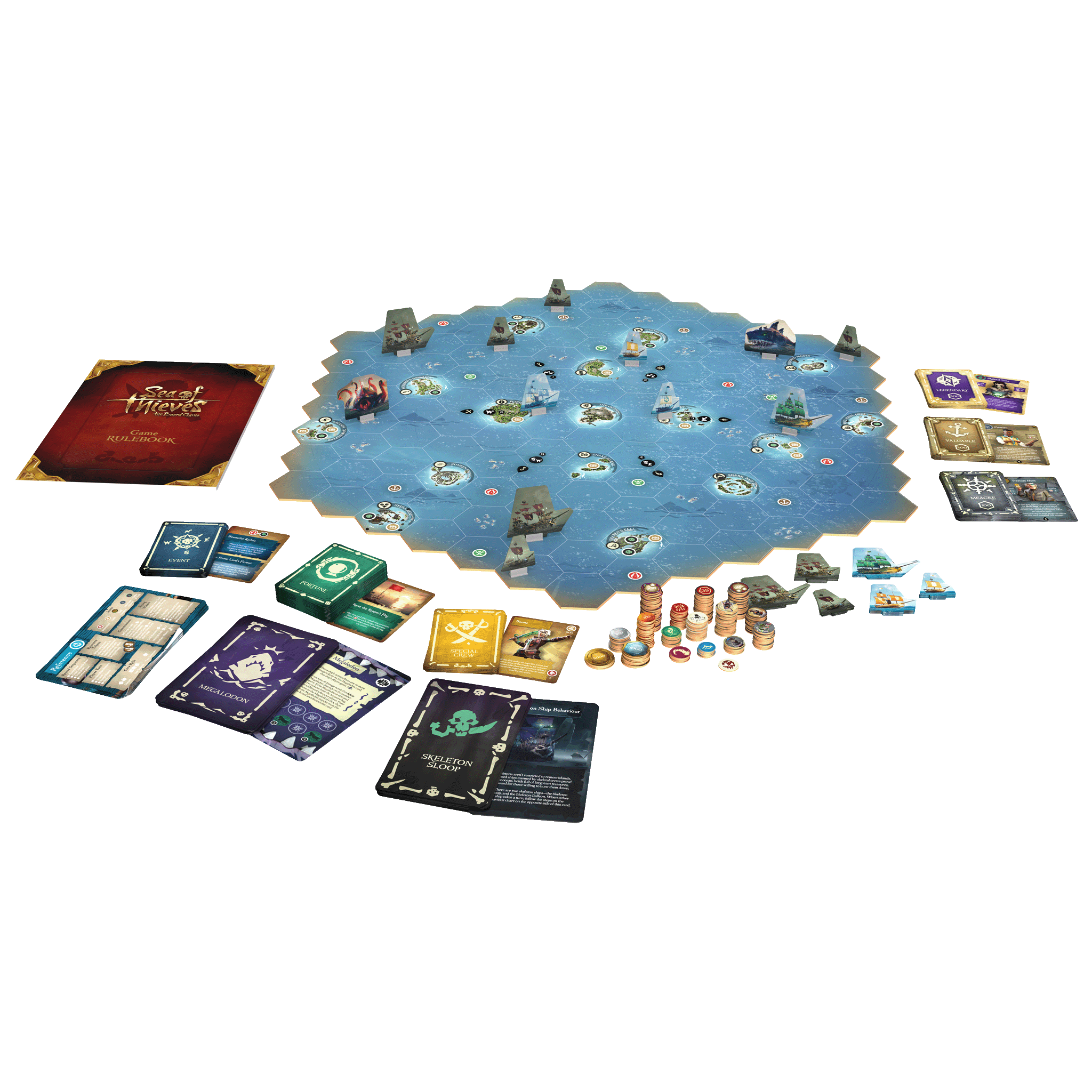 Sea of Thieves: Voyage of Legends Board Game - Steamforged Games