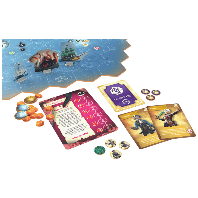 Sea of Thieves: Voyage of Legends Board Game - Steamforged Games