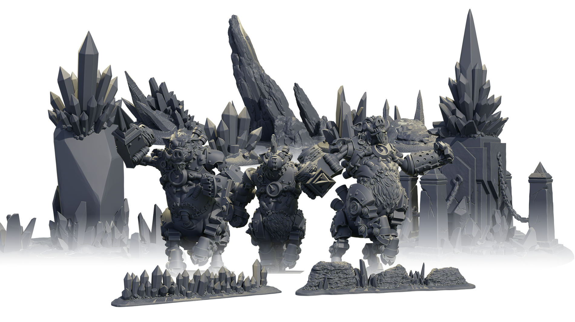 Harpoons & hellfire — Warmachine 3D May Preview