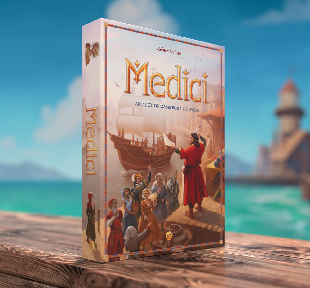 Medici, the Classic Auction Game, Returns in 2024