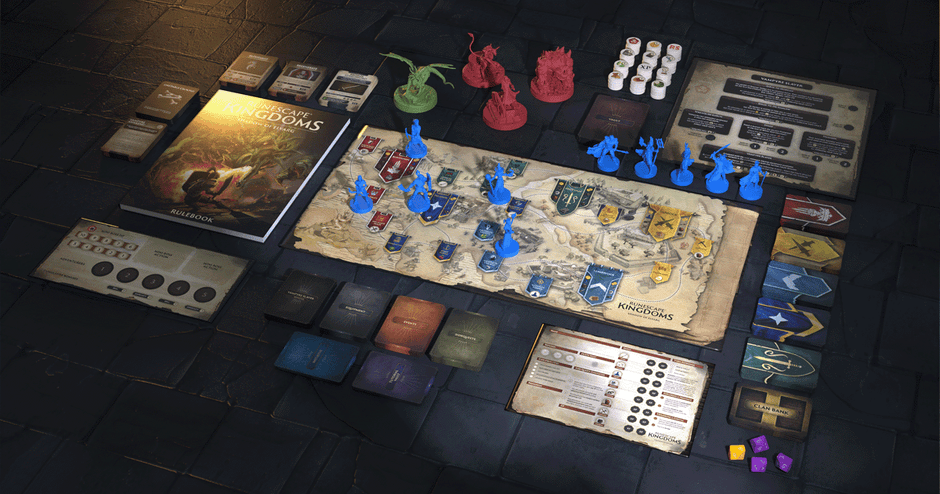 Behind the Design: RuneScape Kingdoms Board Game - Steamforged Games