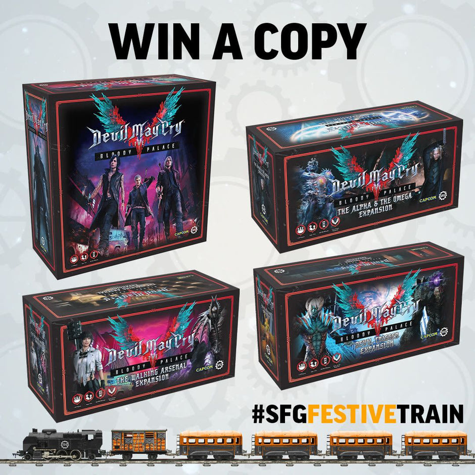 Next Stop: Devil May Cry™ Station | Festive Train 2020 - Steamforged Games
