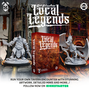 First Look! Kickstarter Pledge Levels & Exclusives | Epic Encounters: Local Legends