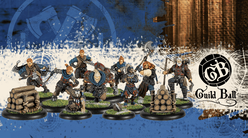 OUT NOW: Boots on, axes ready. The Lumberjacks Guild is here - Steamforged Games
