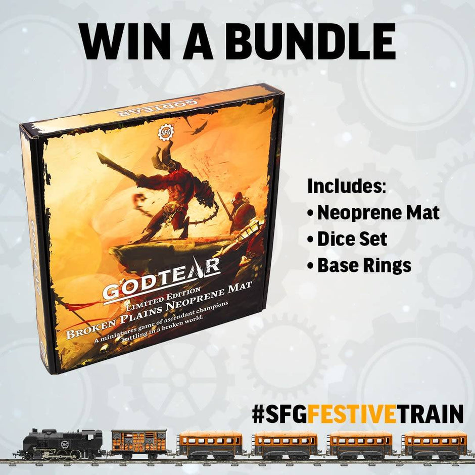 Next Stop: Godtear Station | Festive Train 2020 - Steamforged Games