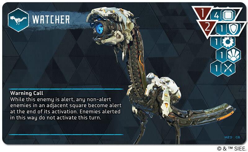 Enemy Data Cards | Horizon Zero Dawn: The Board Game