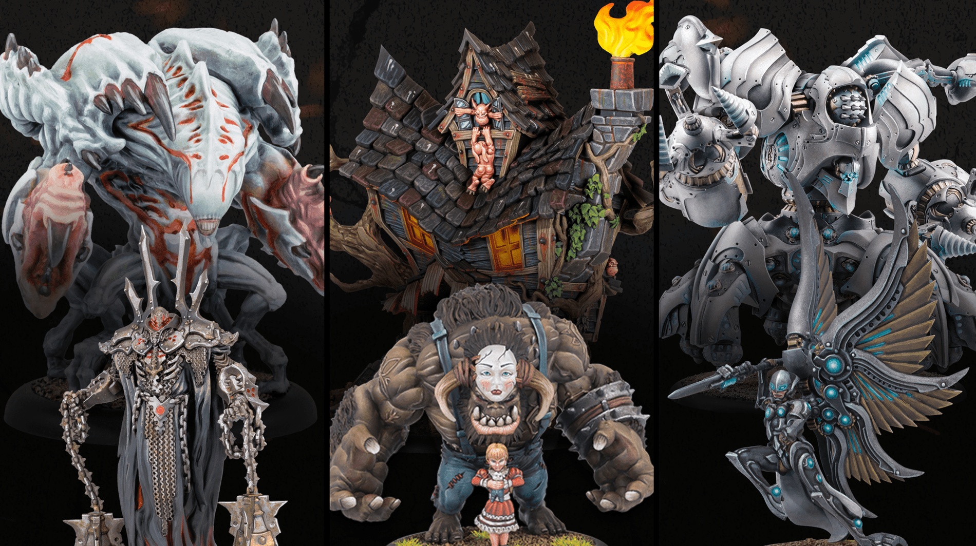 Here’s how you can get three full Warmachine armies to print at home - Steamforged Games