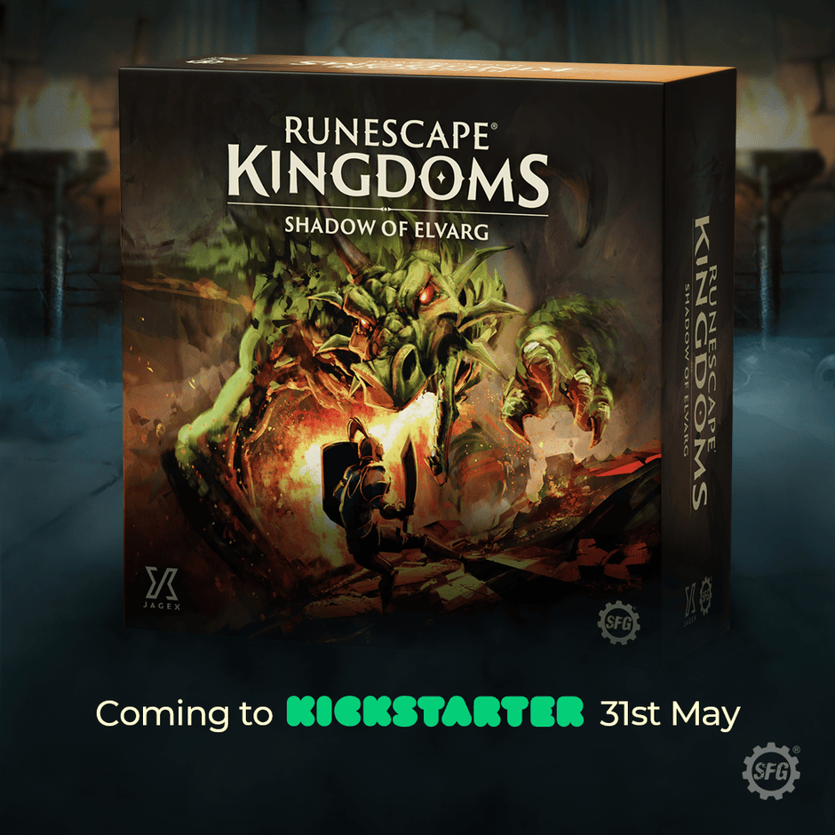 RuneScape Kingdoms Board Game Kickstarter Launching May 31st - Steamforged Games
