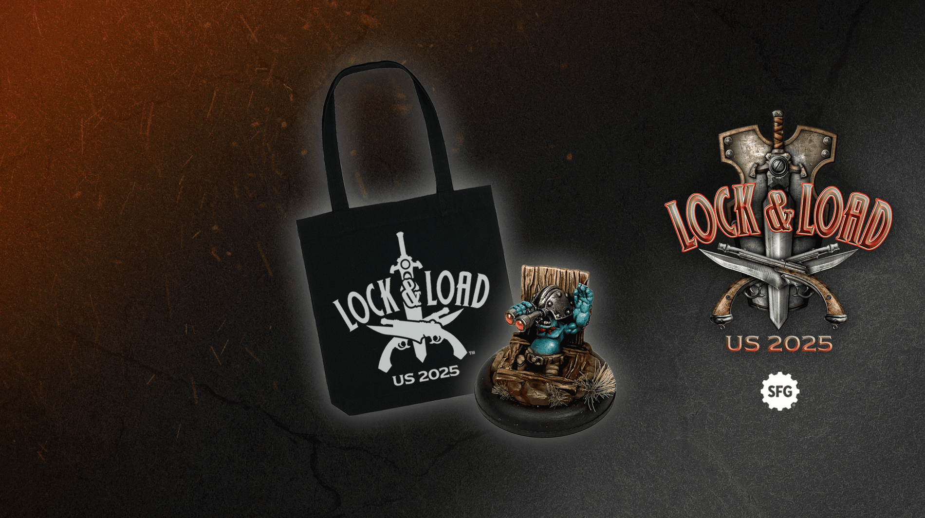 What’s in the bag? Exclusive swag at Lock & Load - Steamforged Games