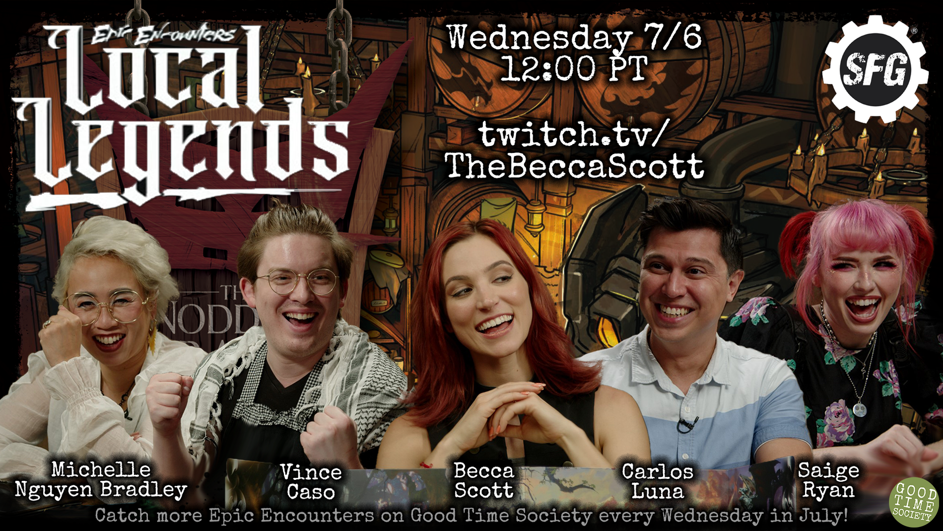 Need GM Inspiration? Watch Good Time Society Play Epic Encounters!