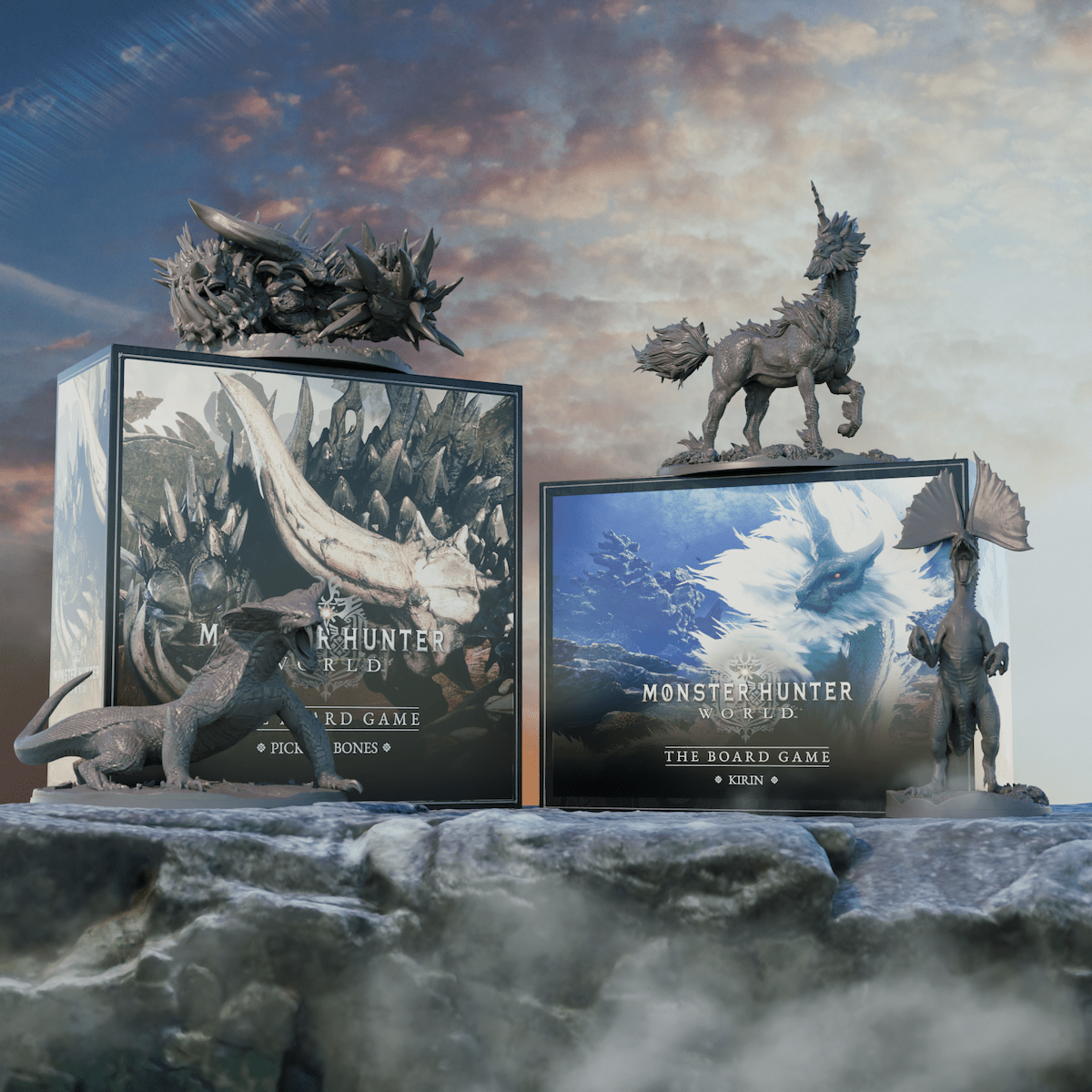 Kirin is Finally Storming the Tabletop! New Expansions for Monster Hunter World: The Board Game