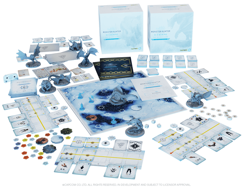 First Look! Pledge Levels, Unlocks & Exclusives | Monster Hunter World Iceborne: The Board Game