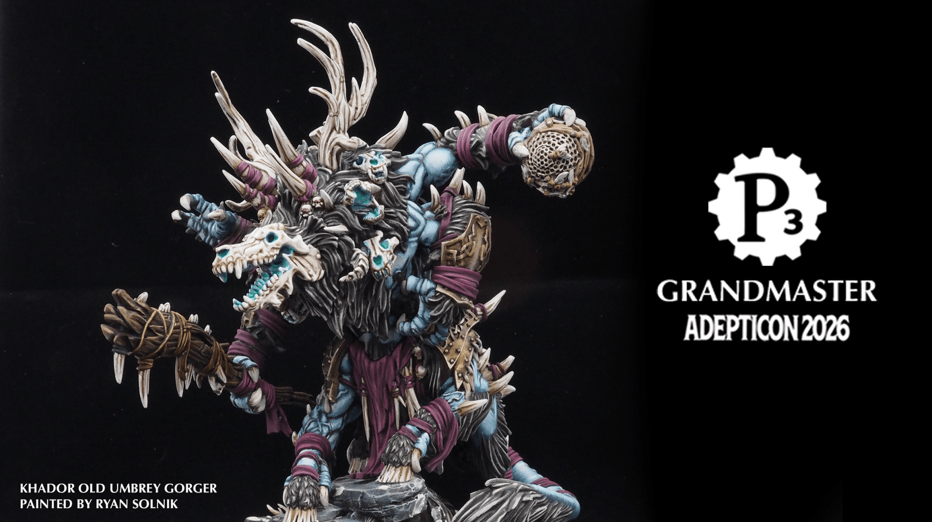 Check out the entries from the P3 Grandmaster at AdeptiCon 2026 - Steamforged Games