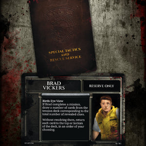 Missions and Reserve Characters in Resident Evil: The Board Game