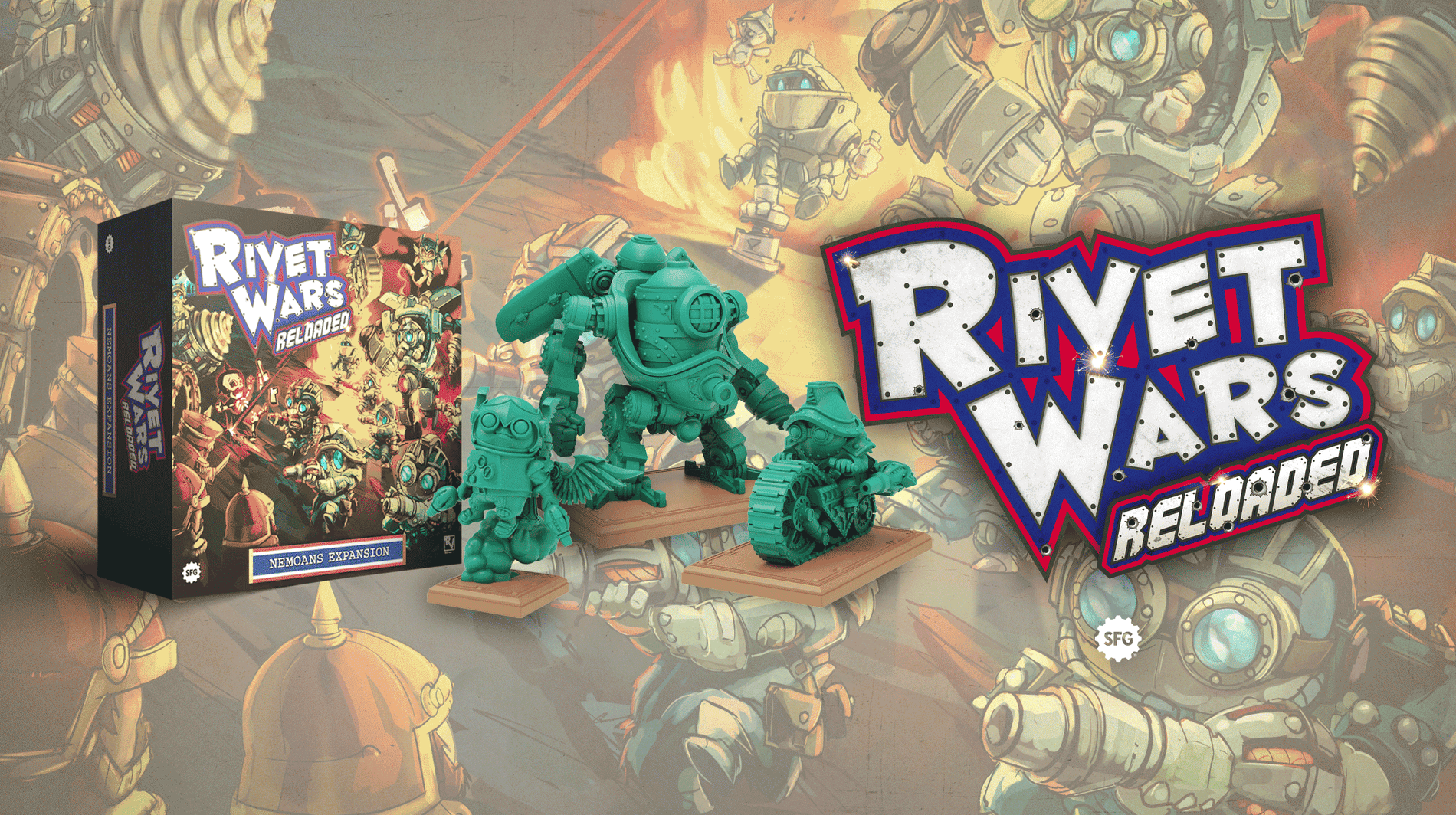 Meet the Nemoans — They Came From Below! - Steamforged Games