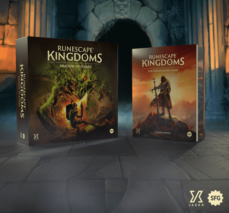 Coming Soon to Pre-order: RuneScape Kingdoms Roleplaying Game & Board Game