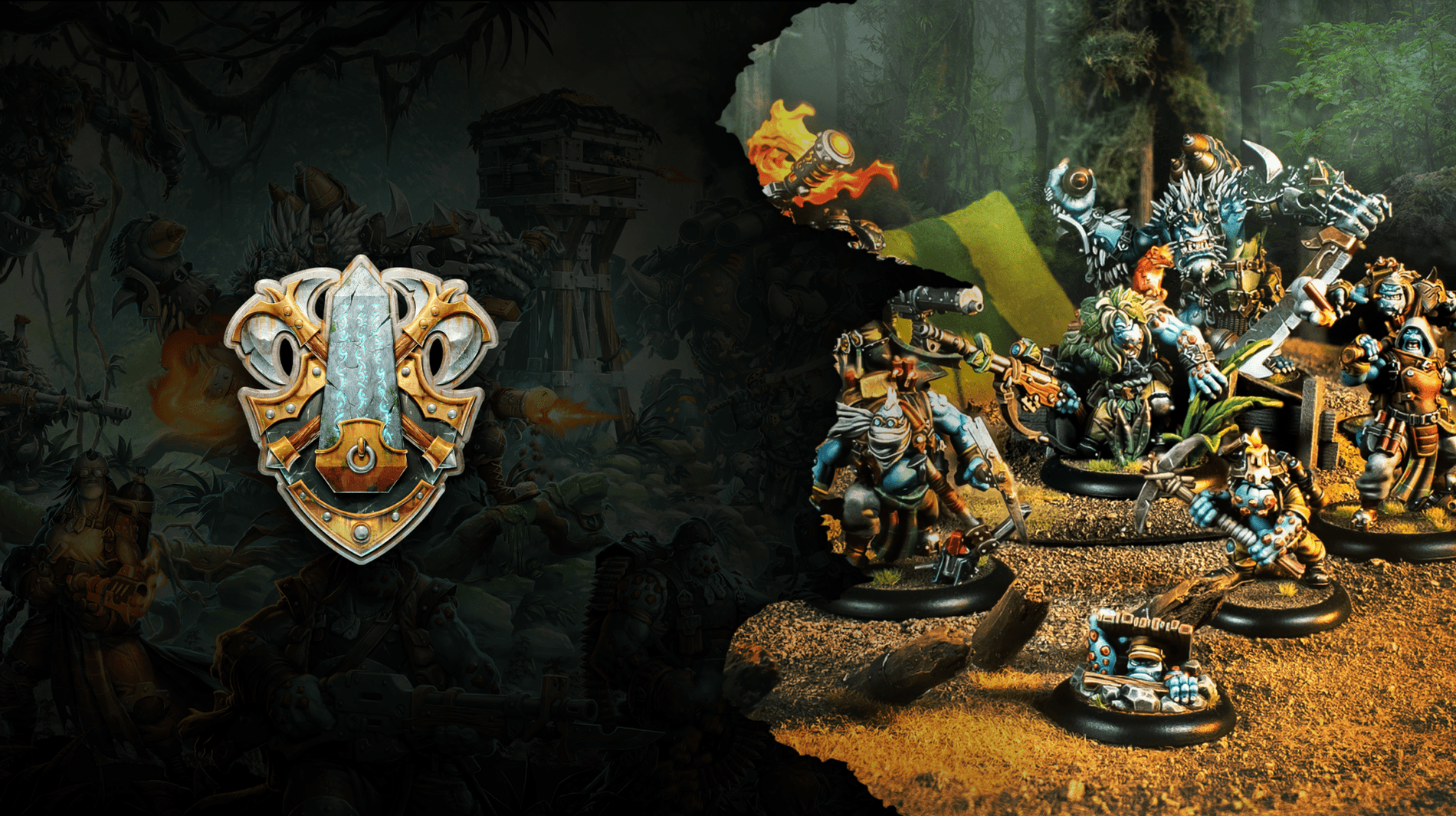 Craghorn’s crew leads the Kithguard into battle today - Steamforged Games