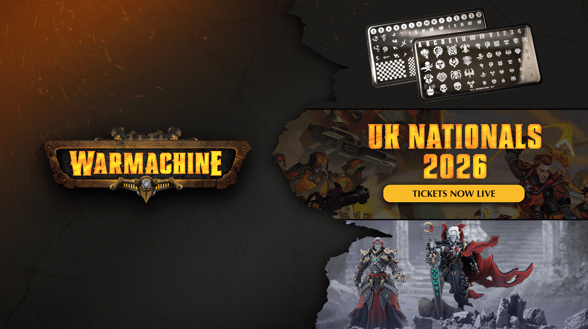 Warmachine Wednesday – UK Nationals, hobby Stampin’ Plates, and live previews