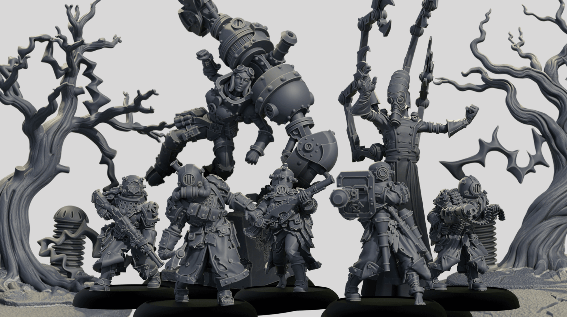 Snow control — Warmachine 3D November - Steamforged Games