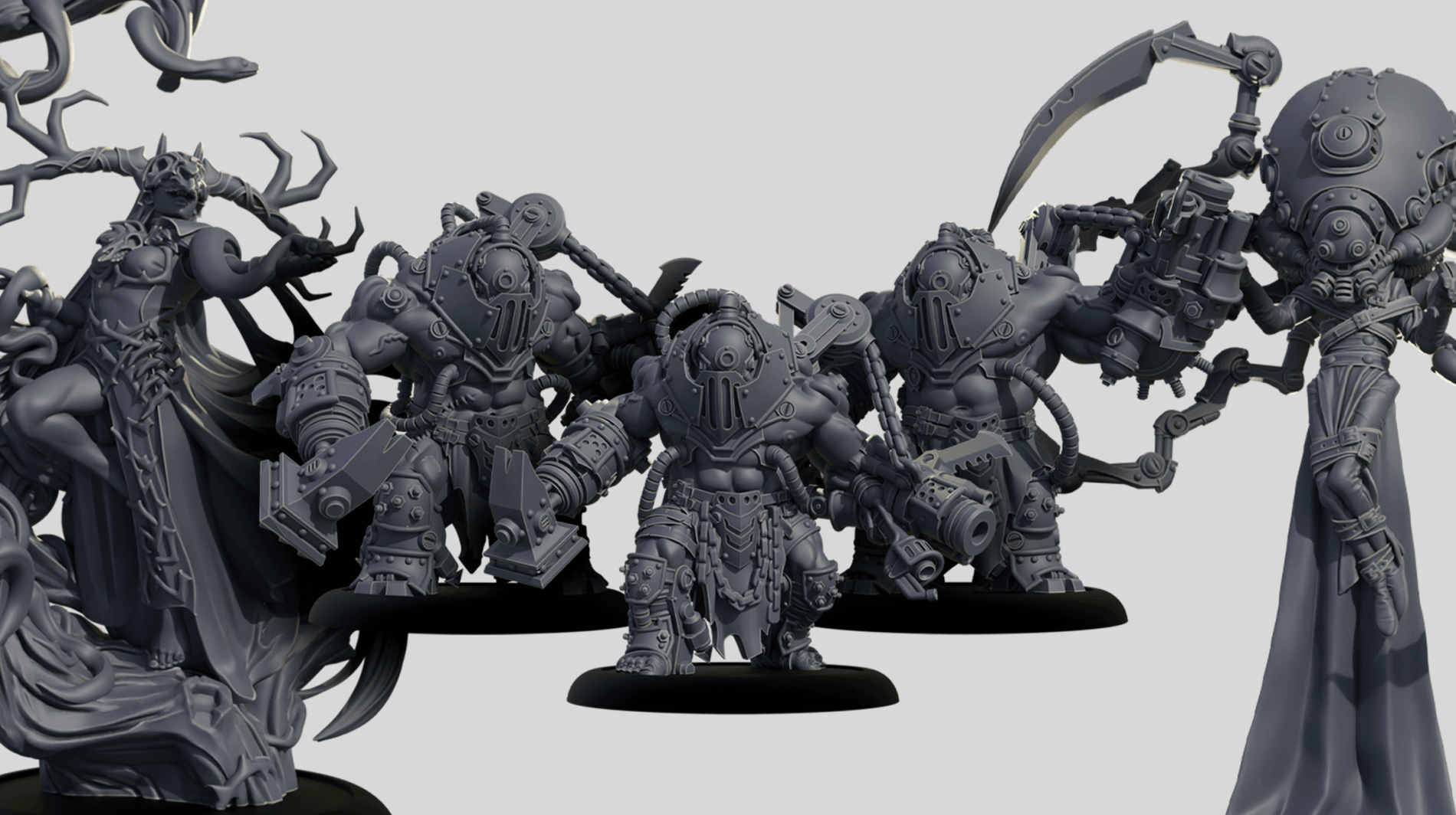 Thexus pulls the strings in September’s Warmachine 3D - Steamforged Games