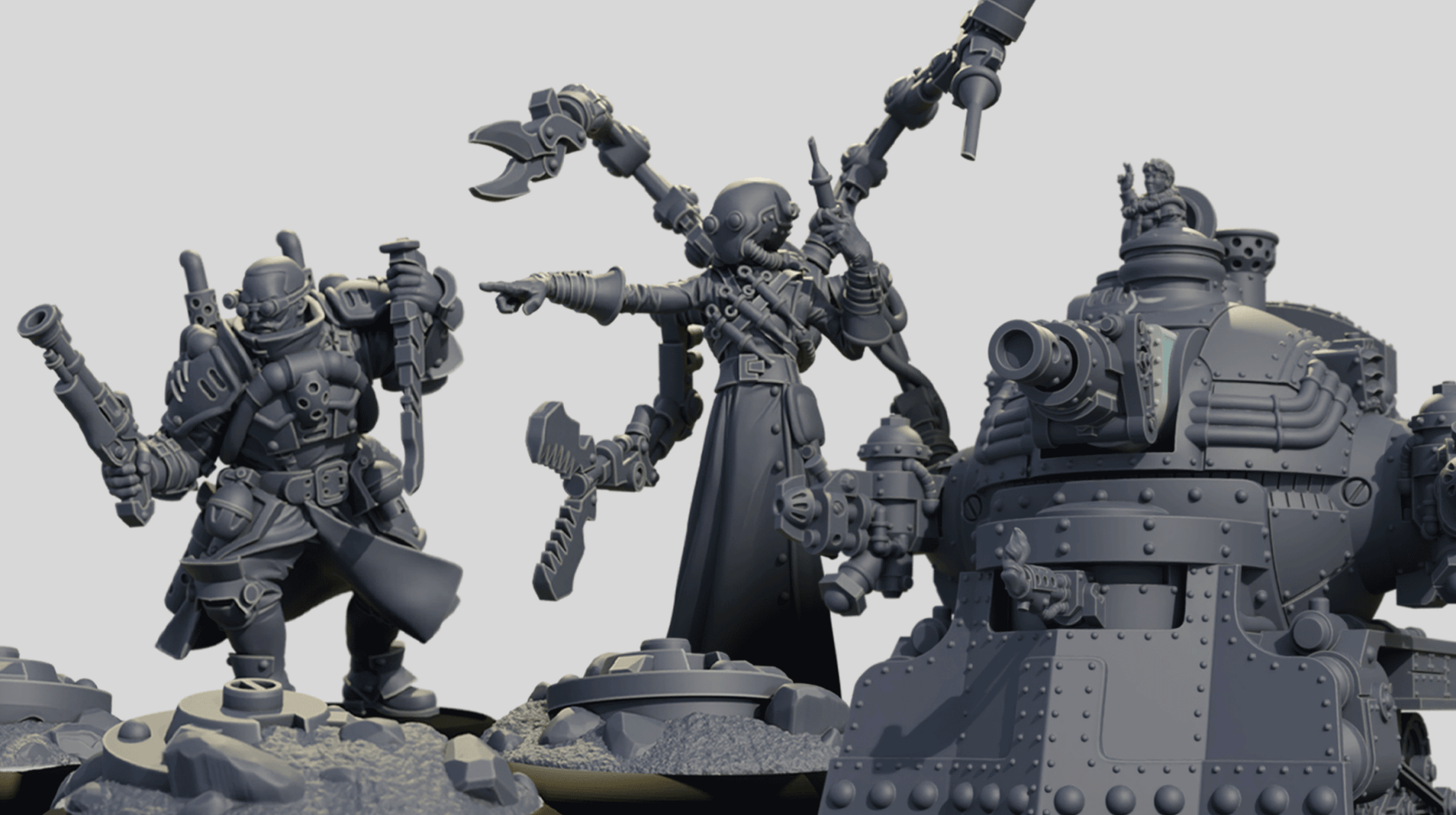 Alchemical chaos: Warmachine 3D goes off the rails - Steamforged Games