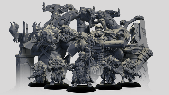 Brigands, Big Poses, and Broken Ios — February’s Warmachine 3D Preview - Steamforged Games