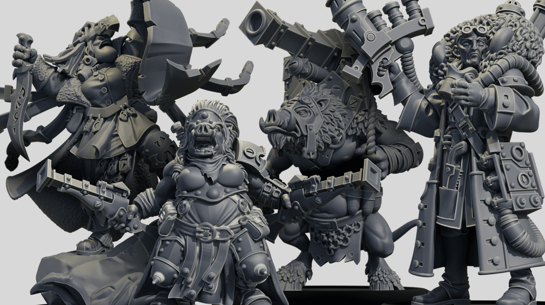 March reinforcements have arrived — Warmachine 3D