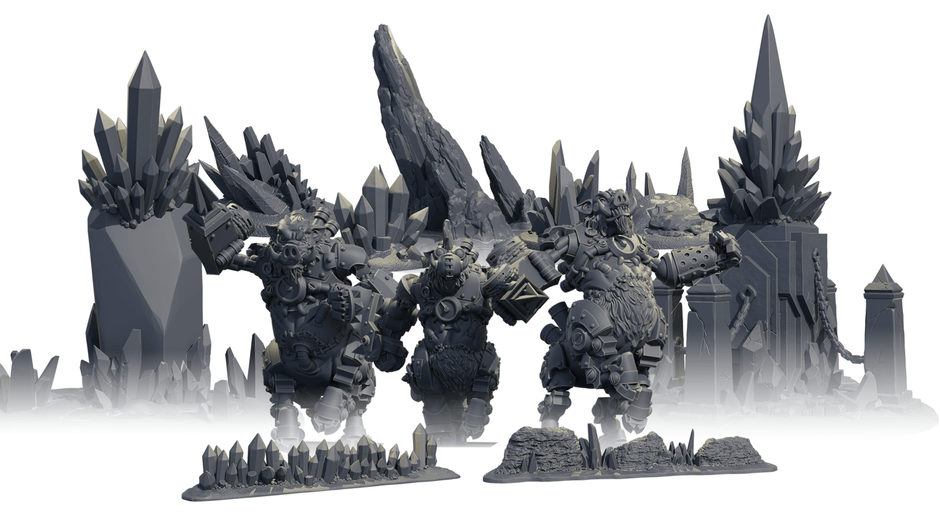 Hooks, hogs, and hellfire arrive in Warmachine 3D - Steamforged Games